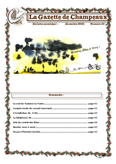 Gazette numéro 10