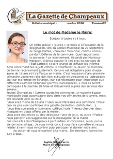Gazette numéro 02