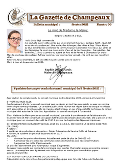 Gazette numéro 05